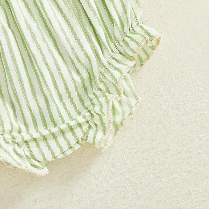 Mubineo Baby Girl Summer Clothes Cute Ruffle Tops Dress Shorts Outfits Set Infant Toddler Shrit Bloomers Princess Outfit