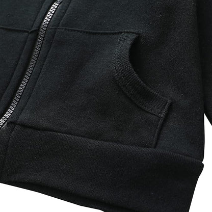 ROMPERINBOX Baby Hoodie for Boy Girl, Full Zip-up Lightweight Thin Jackets Coat Sweatshirts 0-24 Months