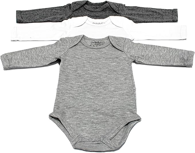 123 Bear Baby Cotton Spandex Long-Sleeve bodysuits unisex boy girl