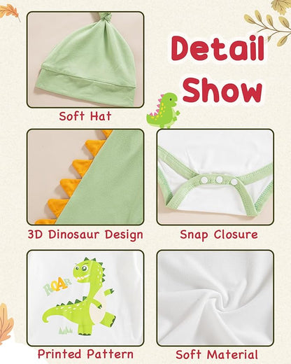 Baby Boy Swimsuit UPF 50+ Sun Protection Rash Guard Swimwear Zipper One Piece Toddler Boy Bathing Suit With Hat