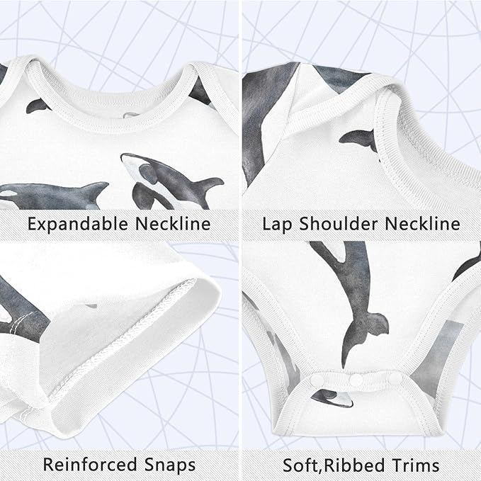 vvfelixl Dachshund Dog Baby Clothes for Boy Girl,Baby One-Piece Bodysuit for 0-24 Months,Short Sleeve
