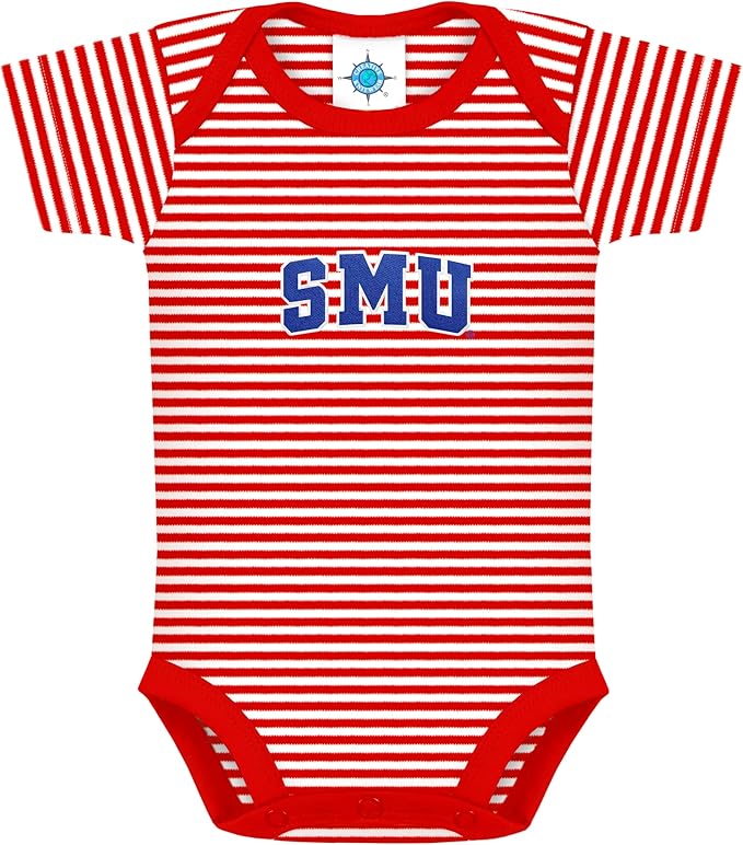 Creative Knitwear College Baby NCAA Infant Striped Bodysuit