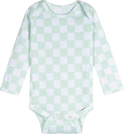 Onesies Brand, Unisex Baby, 6-Pack Long Sleeve Bodysuits