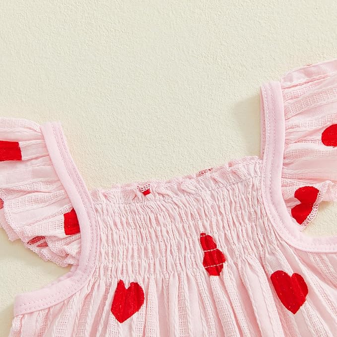 Mubineo Baby Girl Summer Clothes Cute Ruffle Tops Dress Shorts Outfits Set Infant Toddler Shrit Bloomers Princess Outfit