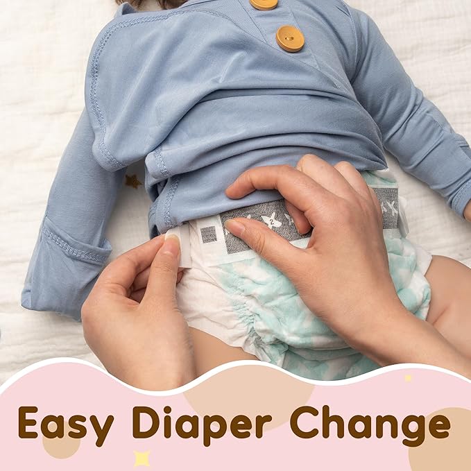 Soft Baby Knot Gown 0-3 Months, Newborn Announcement Sleepers With Mitten Cuffs and Personalized Wooden Name Tag