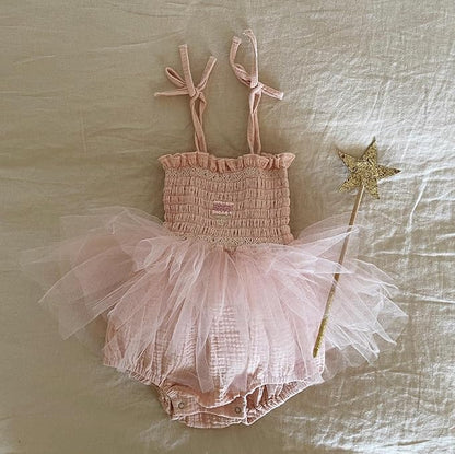 Newborn Baby Girl Bodysuit Sleeveless Halter Frill Romper One-piece Jumpsuit with Headband Summer Clothes Set