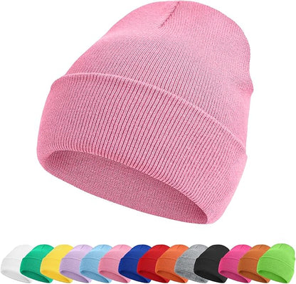 ZOORON Toddler Beanie Baby Kids Beanies Warm Winter Hat Knit Skull Cap for Boys & Girls Soft Children Infant Hat