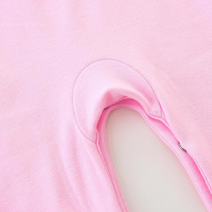 Unisex Baby Onesie, Long Sleeve 100% Cotton Baby Clothes, Baby Footless Jumpsuit