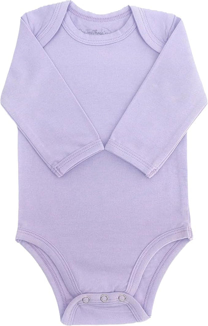 123 Bear Baby Cotton Spandex Long-Sleeve bodysuits unisex boy girl