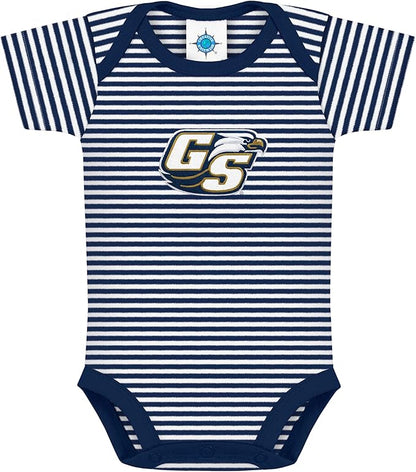 Creative Knitwear College Baby NCAA Infant Striped Bodysuit