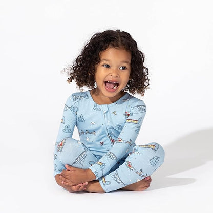 Bellabu Bear Convertible Footies for Baby Boys & Baby Girls, Family Matching Pajamas, Rayon from Bamboo