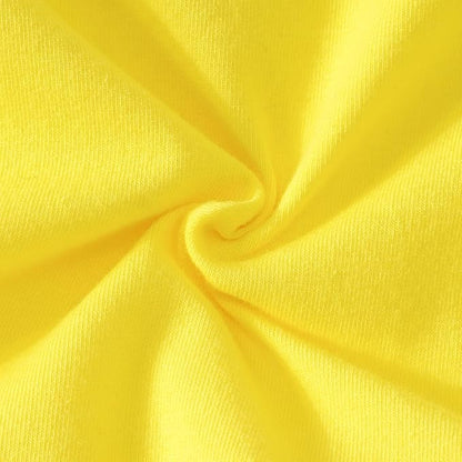 LYSMuch Baby Girls Ruffle Long Sleeve Bodysuit Infant Solid Color Top Jumpsuit Clothes