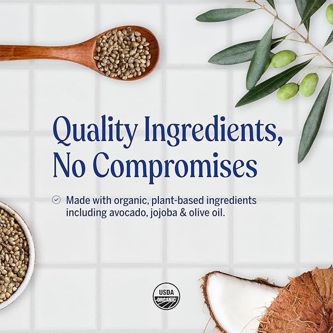 Dr. Bronner's - Organic Magic Balm - Baby Unscented, Made with Organic Beeswax & Hemp Oil, Moisturizes & Soothes Hands, Face & Body (2 oz, 2-Pack)