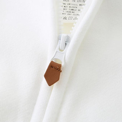 Baby Girls Boys Warm Adorable Hooded Zip Coat for Fall Spring Outerwear 3-24M Kids Jacket