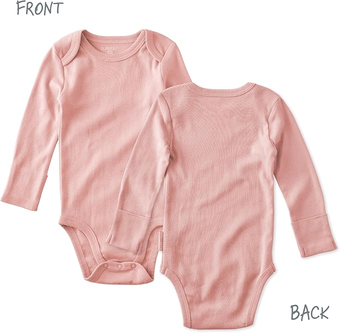 unisex-baby Blake 10-pack Long Sleeve Bodysuits 100% Organic Cotton Baby Boy & Girls