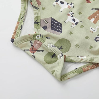 pureborn Baby Boys Girls Bodysuit Super Soft Cotton Romper 0-24 Months