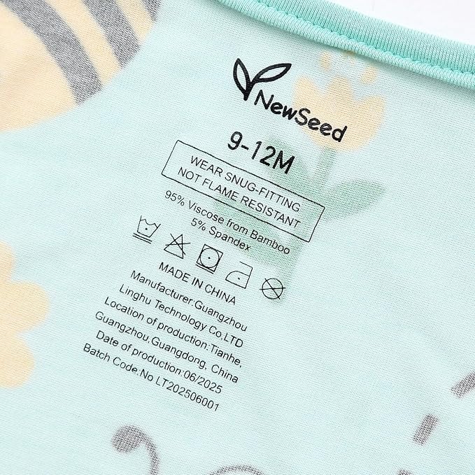 Unisex Infant Neutral Zipped Footies, Viscose from Bamboo 2-Way Zipper Romper Outfit, 0-24 Months One-piece Jumpsuit