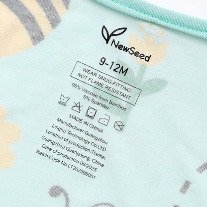 Unisex Infant Neutral Zipped Footies, Viscose from Bamboo 2-Way Zipper Romper Outfit, 0-24 Months One-piece Jumpsuit