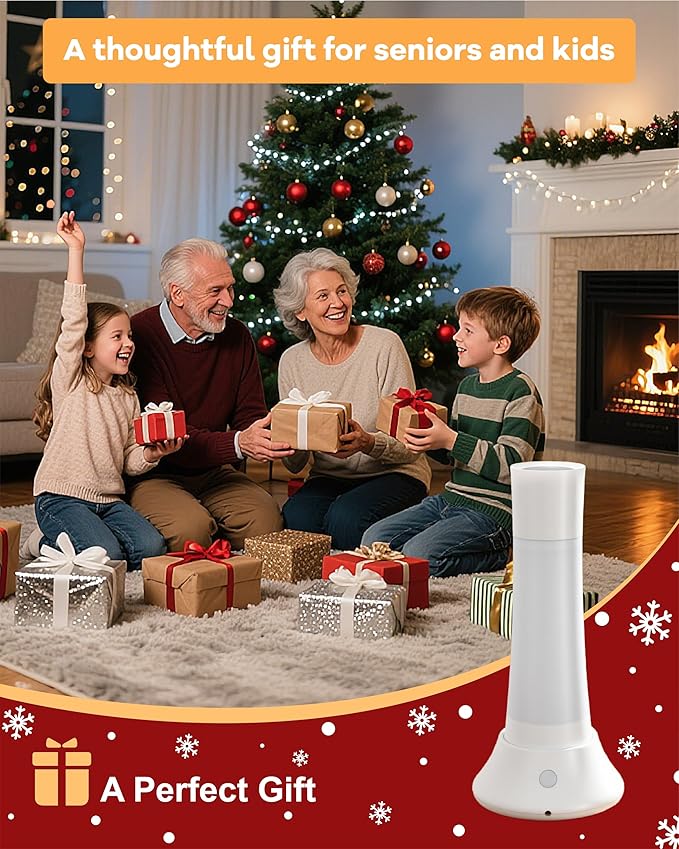 Rechargeable Motion Sensor Night Light Indoor,Portable LED Flashlight & 3 Color Lamp 3 in 1,Bedside Table Lamp for Bedroom, Hallway and Bathroom,Birthday Valentines Day Gifts for Women,Men and Kids