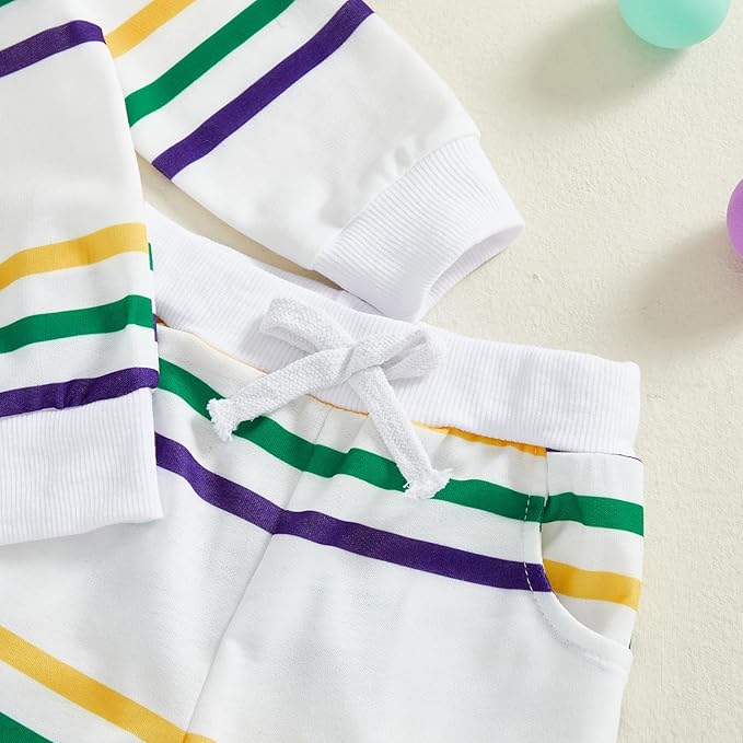 CIYCUIT Toddler Baby Boy Clothes Long Sleeve Sweatshirt Pants Set Fall Winter Outfits