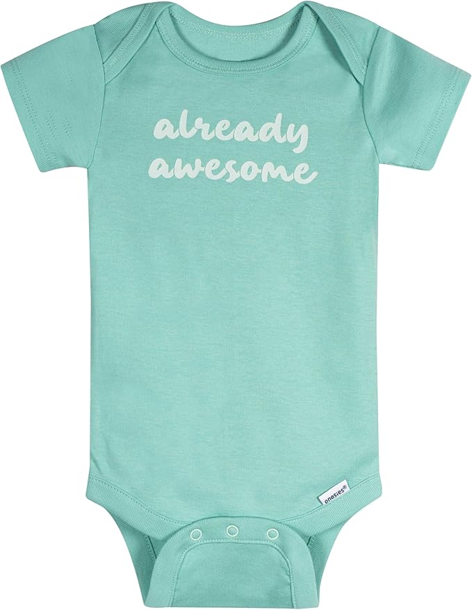 Onesies Brand unisex-baby 8-pack Short Sleeve Mix & Match Bodysuits