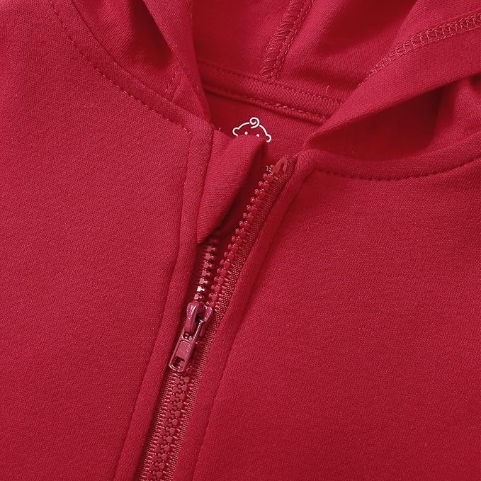 ROMPERINBOX Baby Hoodie for Boy Girl, Full Zip-up Lightweight Thin Jackets Coat Sweatshirts 0-24 Months