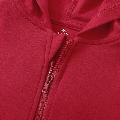 ROMPERINBOX Baby Hoodie for Boy Girl, Full Zip-up Lightweight Thin Jackets Coat Sweatshirts 0-24 Months