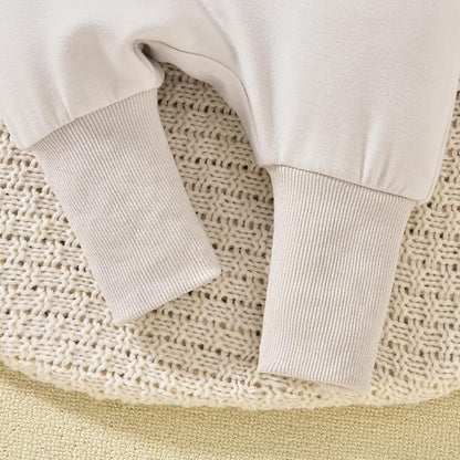 Unisex Baby Hooded Jumpsuit Infant Boy Girl Long Sleeves Romper Fall Winter Spring Outfits Preemie-18 Months