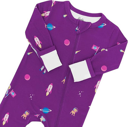 KYTE BABY Unisex Rayon Made From Bamboo Zippered Rompers 0-24 Months