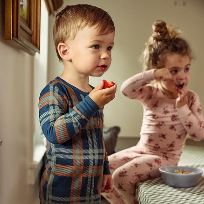 Modern Moments by Gerber unisex-baby Hacci Footless Pajamas