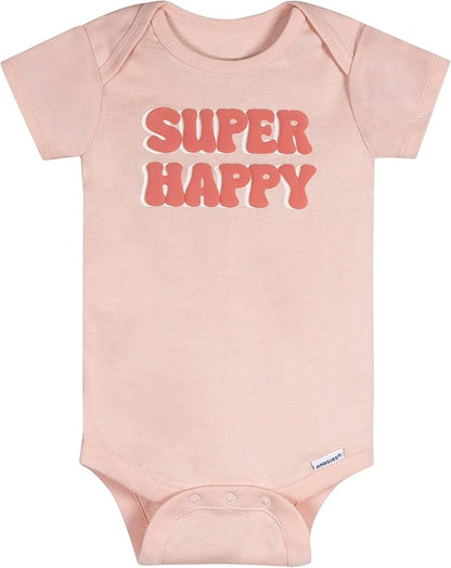 Onesies Brand unisex-baby 8-pack Short Sleeve Mix & Match Bodysuits