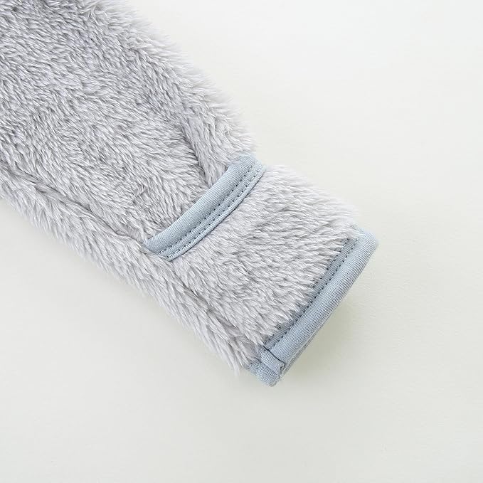 Baby Romper Infant Hooded Jumpsuit Long Sleeve Footed Onesie Outwear Outfits