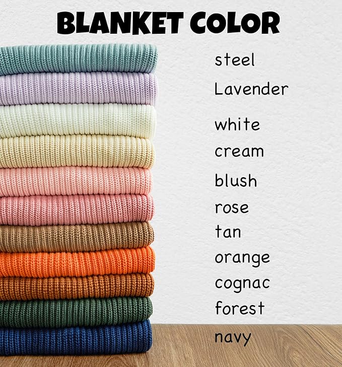 Personalized Hand Embroidered Knit Name Jumper, Custom Infant Christmas Sweater, Chunky Oversized Kids Sweater Multi