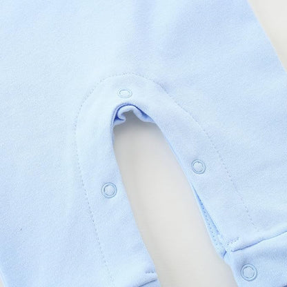 Unisex Baby Onesie, Long Sleeve 100% Cotton Baby Clothes, Baby Footless Jumpsuit