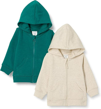 Amazon Essentials Unisex-Baby French Terry Zip-Up Hoodie