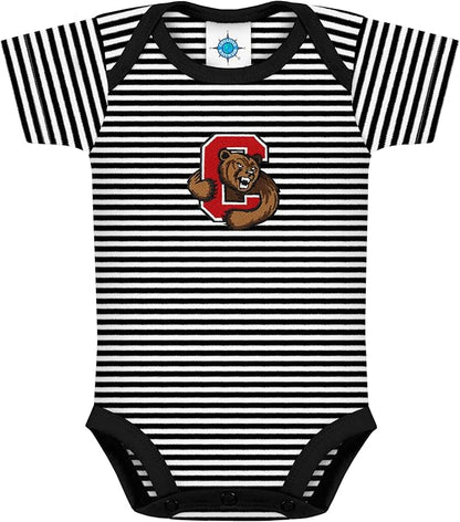 Creative Knitwear College Baby NCAA Infant Striped Bodysuit