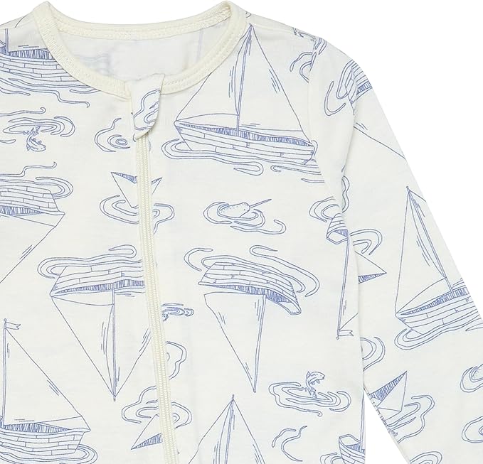 Modern Moments by Gerber unisex-baby Viscose 2-pack Sleep 'N Play With Mitten Cuffs