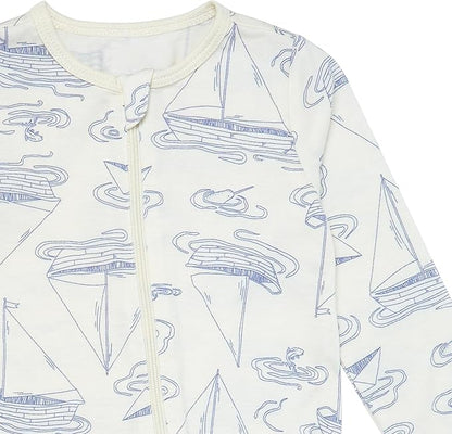 Modern Moments by Gerber unisex-baby Viscose 2-pack Sleep 'N Play With Mitten Cuffs