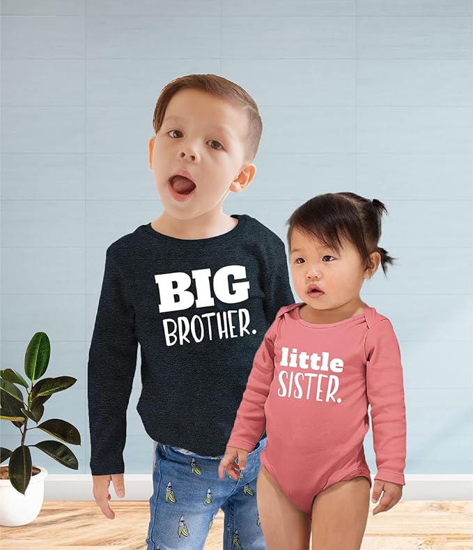 Unordinary Toddler Big Brother Little Sister Outfits brother sister Sibling Matching Baby Newborn Girl Set