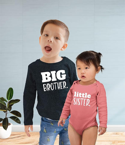 Unordinary Toddler Big Brother Little Sister Outfits brother sister Sibling Matching Baby Newborn Girl Set