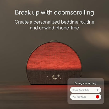 Hatch Restore 3 Sunrise Alarm Clock, Sound Machine, Smart Light (Cocoa) - White Noise, Screen-Free Sleep Routine