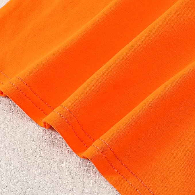 LYSMuch Toddler Baby Girls Long Sleeve Ruffle T Shirt Kids Casual Plain Solid Top Blouse T-Shirt Undershirt