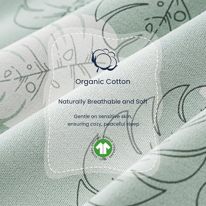 Unisex Sleeping Bag for Babies and Toddlers 1.0 Tog Sleep Sack 0-6 Months, Newborn Sleep Sack, Wearable Blanket Baby, One Piece Long Sleeves, Gifts for Baby