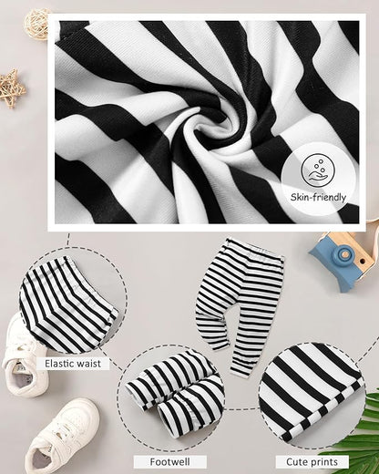 Baby Clothes Boy Newborn Outfits Animal Print Long Sleeve Romper and Pants 2PCS Fall Winter Infant Clothing Set