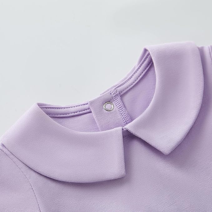 pureborn Baby Girls Boys Bodysuit Super Soft Cotton Romper 0-24 Months