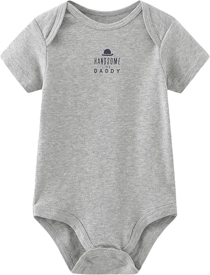 Baby Bodysuit and Pant Set 10-pcs Cotton Soft Newborn Boy Girl Clothes Outfits