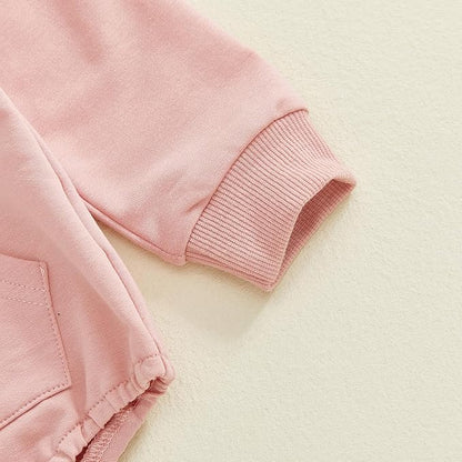 Thorn Tree Baby Boy Valentines Outfit Hooded Sweatshirt Bubble Romper Newborn Sweater Infant Onesie Hoodie