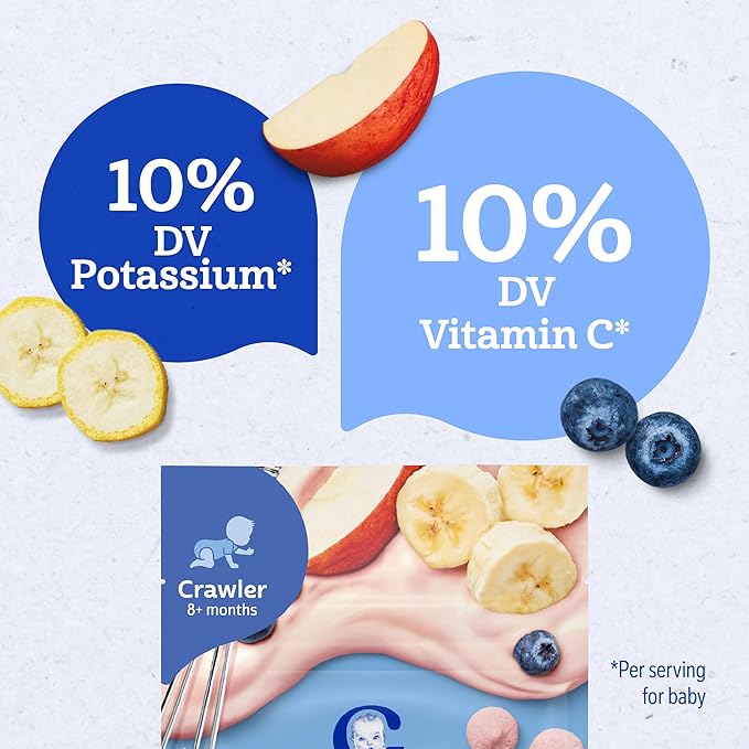 Gerber Natural for Baby Whipped Melts - Banana Apple Blueberry, 7Count