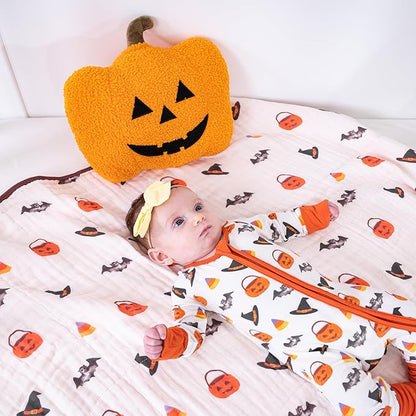 LollyBanks Baby Pajamas, 2-Way Zipper Infant Romper, 95% Viscose Made from Bamboo and 5% Spandex, Baby Sleepers