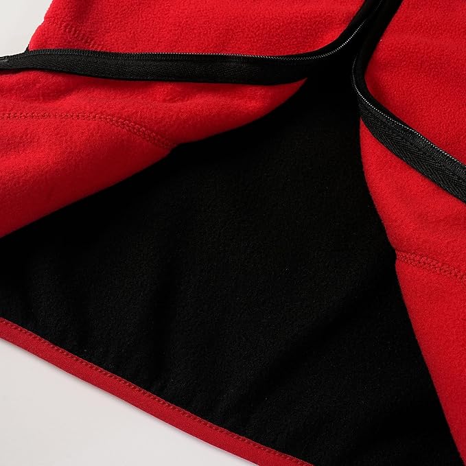 Toddler Fleece Jacket Kids Lightweight Outerwear Boys Girls Long Sleeve Fall Spring Coat 2-12 Years